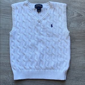 POLO By Ralph Lauren knit vest size 4T